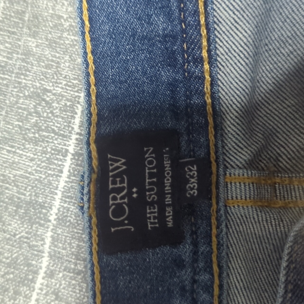 J. Crew denim jeans 33x32 - Picture 2 of 3